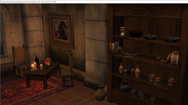 Agarmir's House interior in Skyblivion